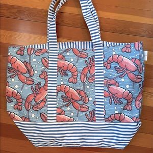 Large Vineyard Vines for Target lobster tote